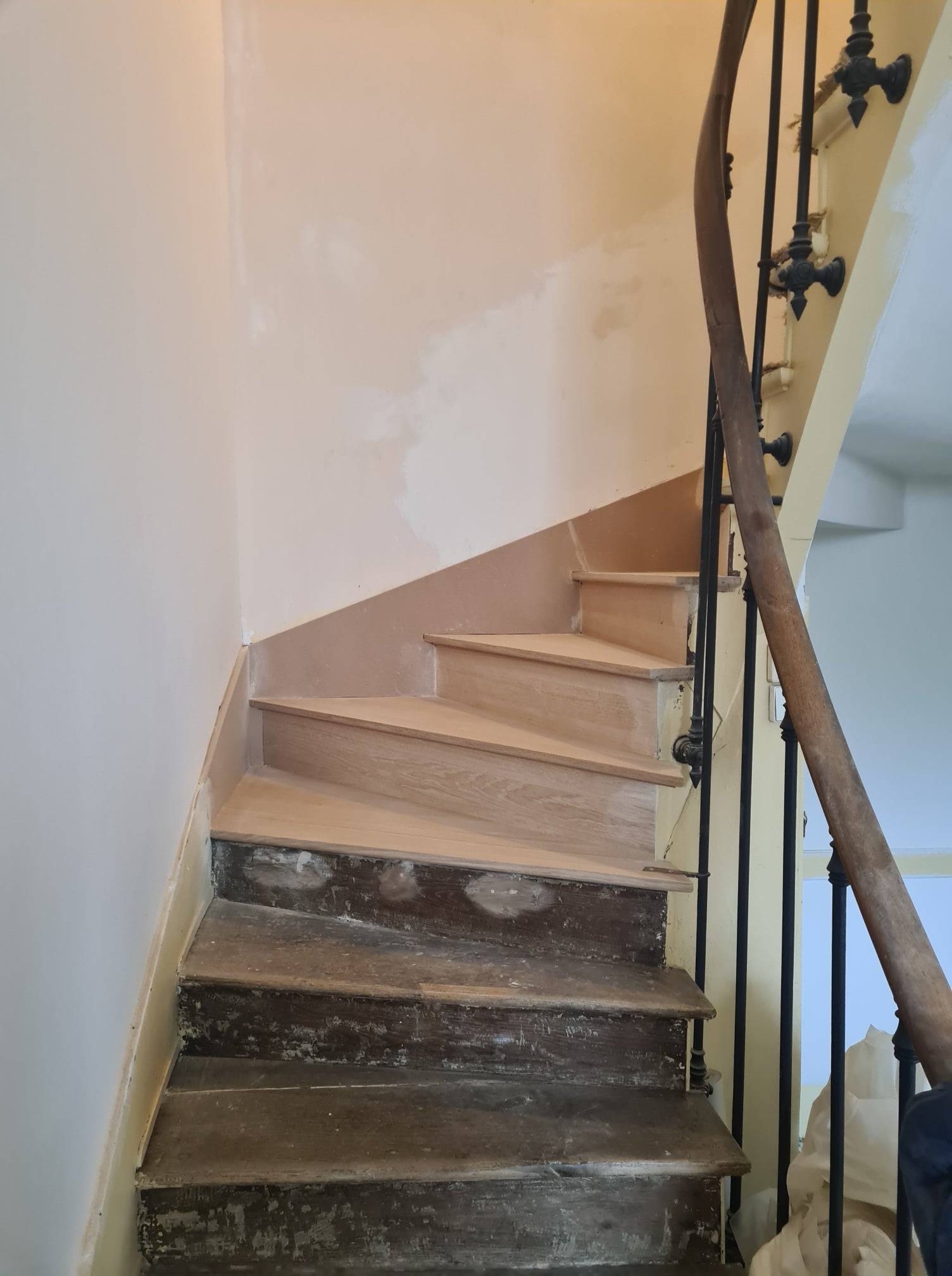 Rénovation Escalier Bois - ÉDIFICE + Menuiserie